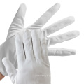 Amazon Vente chaude Coton Soft White Gants Coin Bijoux Inspection Gants Gants d&#39;étiquette unisexe